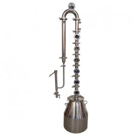 Flute Distiller- 2in- 6 section