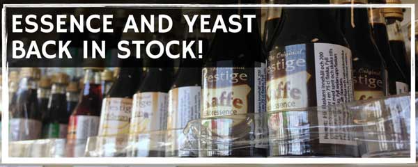 Essence and Yeast back in stock!