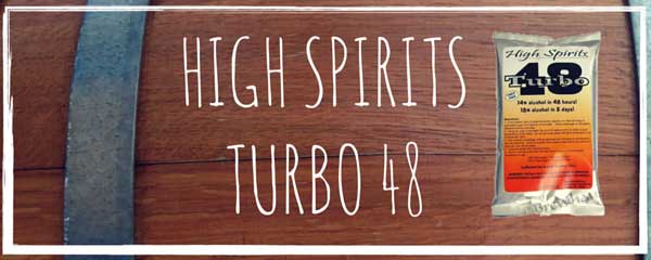 New- High Spirits Turbo Yeast Turbo 48