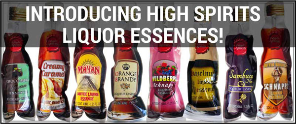 Introducing High Spirits Premium Liquor Essences