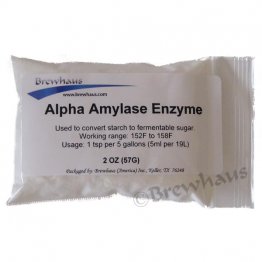 Alpha Amylase Enzyme, 2oz