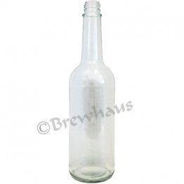 750ml Liquor Bottles, Clear, 12/cs