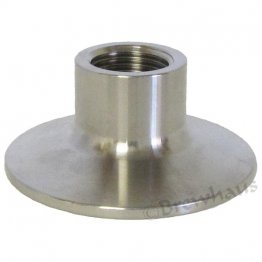 2" Tri-Clamp End Cap with NPT coupling
