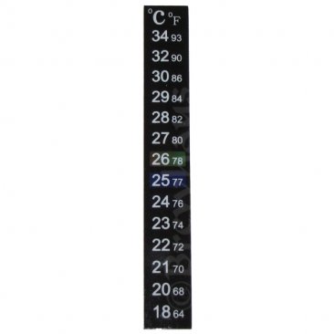 Stick-on Thermometer