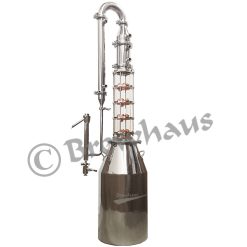 15 Gallon 4" Complete Sight Glass Moonshine Still- 4 Plate