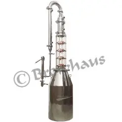 15 Gallon 4" Complete Sight Glass Moonshine Still- 4 Plate