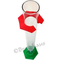 Alternative view of Test Cylinder- Glass- 13"