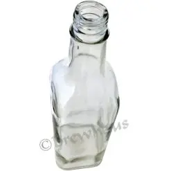 Alternative view of 750ml Square Liquor Bottles, Clear, 12/cs