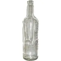 750ml Tequila style Liquor Bottles, Clear, 12/cs