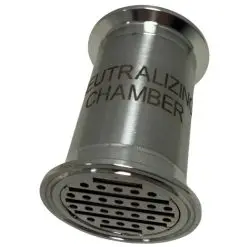 Alternative view of 2" Neutralizing Chamber with Copper Spiral Packing