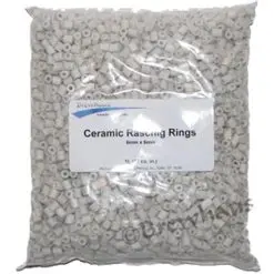 Ceramic Raschig Rings- 1L