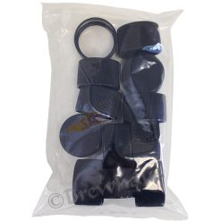Alternative view of Cap- Black, 28mm- Tall, 12/pk