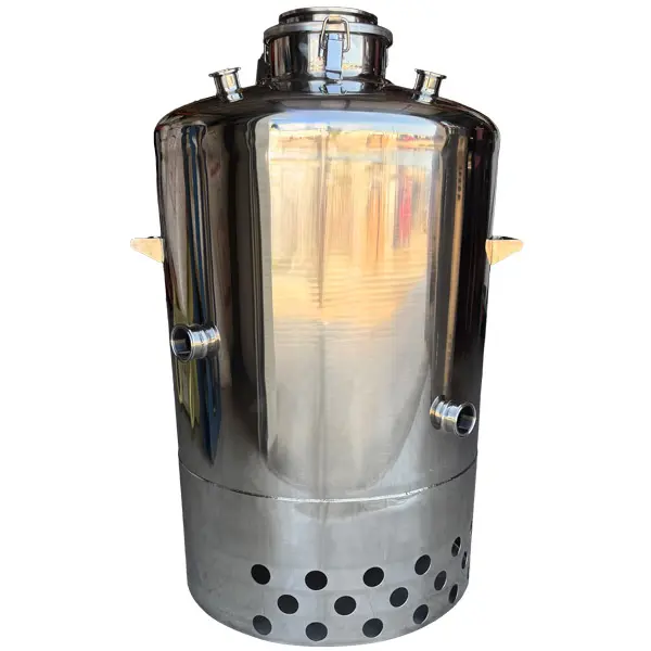 53 Gallon (200L) Stainless Steel Kettle - Image 3