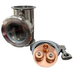 Alternative view of 3" Flute Distiller Column with Copper Bubble Plates- 4 Sections