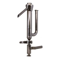 2" Flute Distiller Column with Copper Bubble Plates- 4 Sections - Image 5