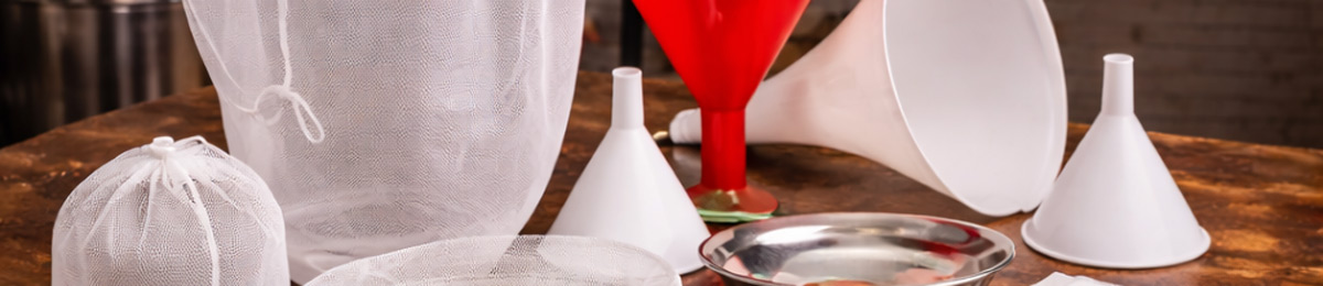 Funnels, Bags, Strainers