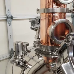 Jacketed Flute Still - 53 gallon - 6 inch Copper Column - Image 3