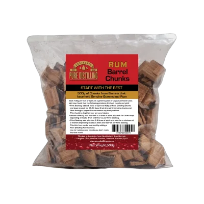 Pure Distilling Rum Barrel Chunks 1.1lb