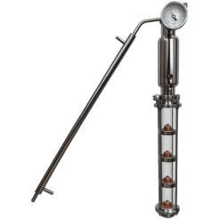 2 inch Sight Glass Column- 4-Plate