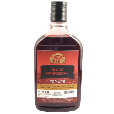 Pure Distilling Black Raspberry Top Ups 375ml