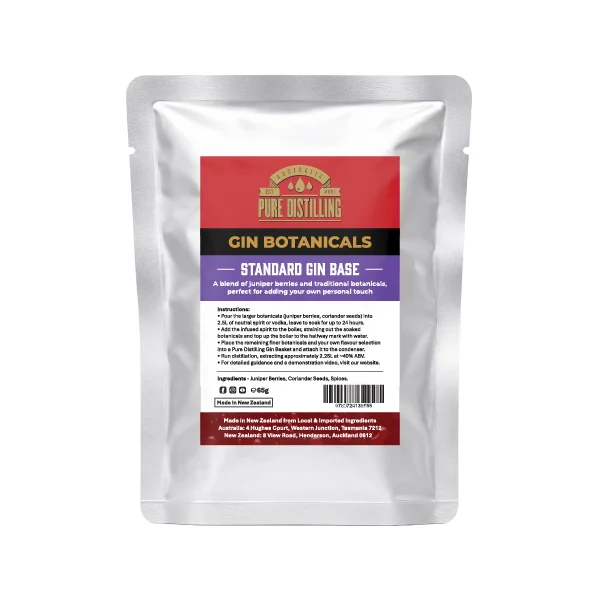 Pure Distilling Standard Gin Base Botanicals 65g
